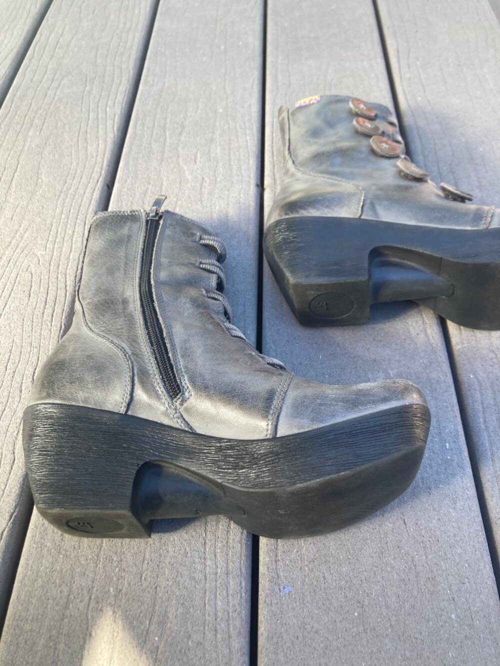 Amazing Jafa Button Boots Size 37 - Picture 5 of 8